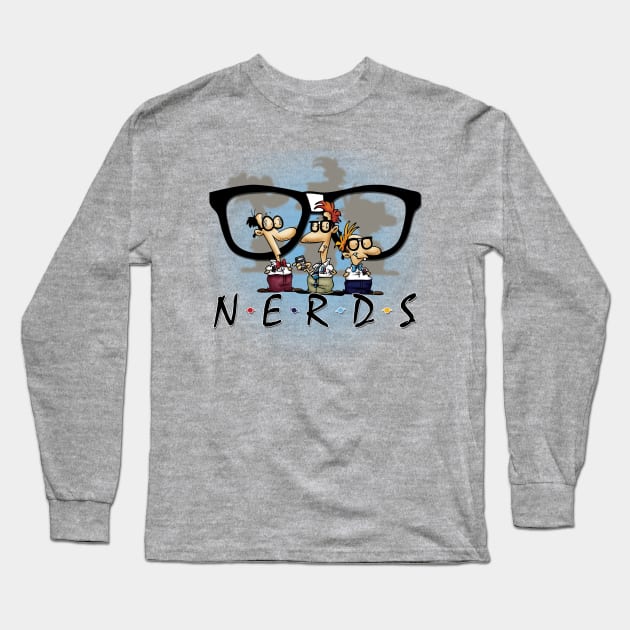 NERDS Long Sleeve T-Shirt by Enzomadcap
